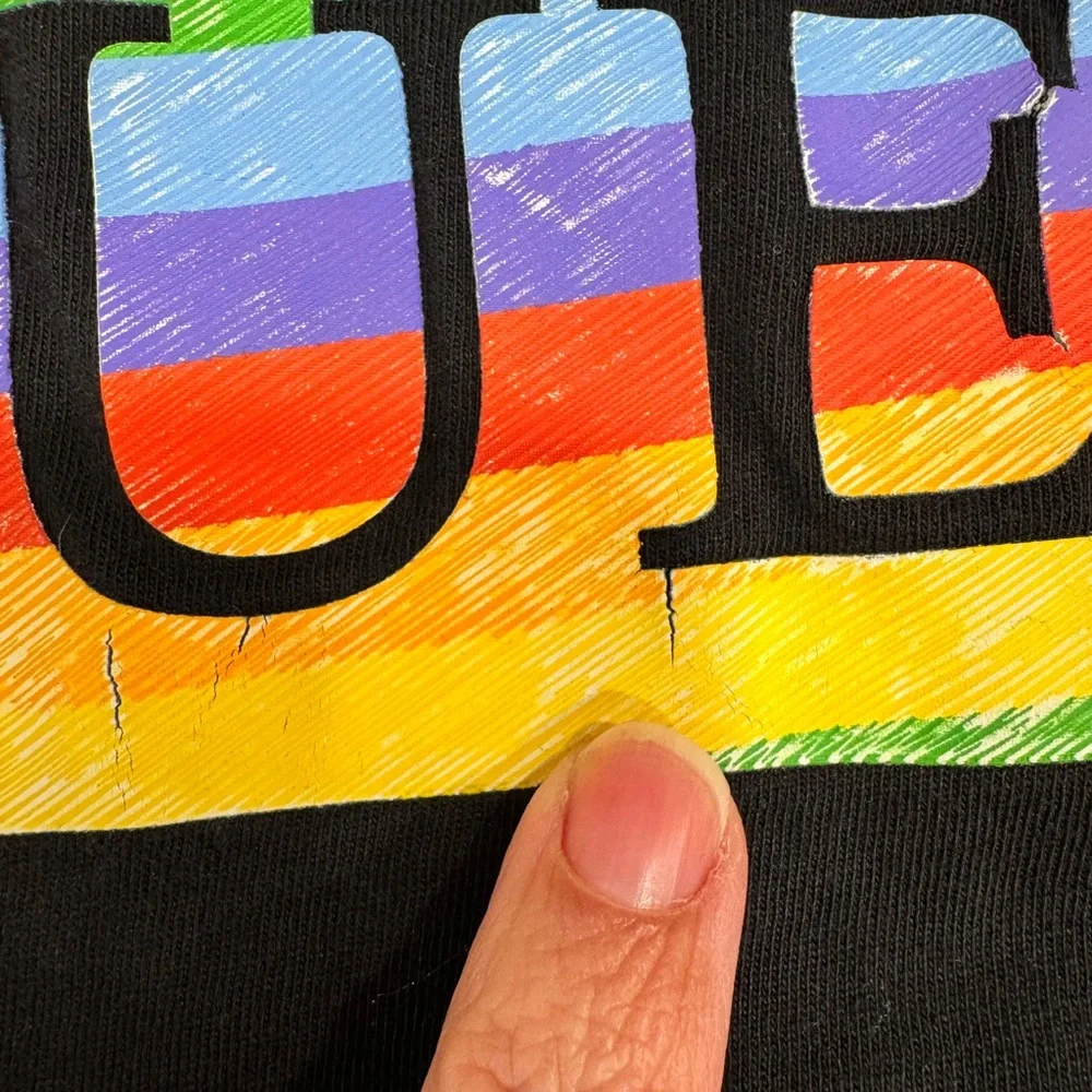 GUESS Pride edition T-Shirt with Colorful Logo - Picture 5 of 5